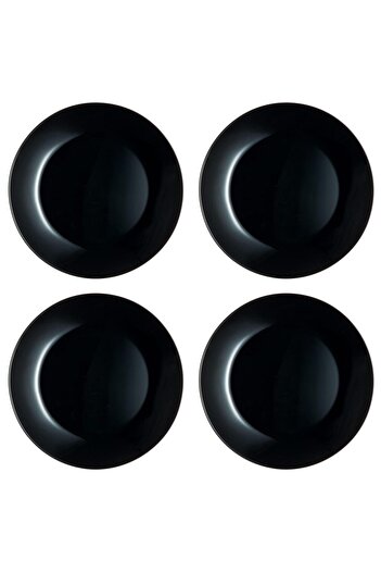 Vervo.ro pentru minți curioase Set of 4 Opal Black Fruit Plates 18 cm