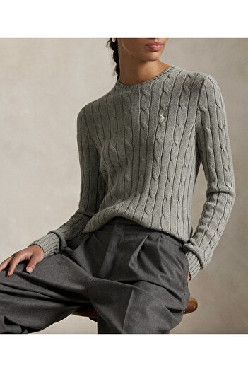 Polo Ralph Lauren Cable-Knit Cotton Crewneck Jumper