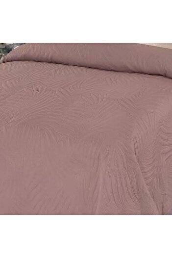 OEM Double-Sided Quilt Light Pink Dark with Leaf Pattern 160x230cm