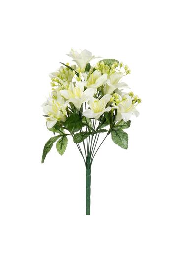 OEM Buchet Flori Artificiale Albe 40cm