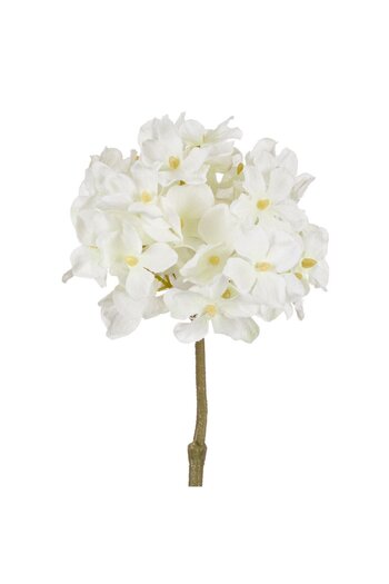 OEM Floare Artificiala Hortensie Alba 24cm