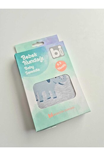 Bibaby İncibaby 100% Cotton Baby Boy Swaddle 0-3 Months