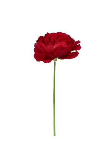 OEM Artificial Flower Red Rose English Rose 32cm