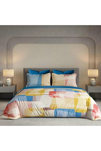 OEM Bed Linen with Elastic 180x200 Black 6 Pieces (Fine)