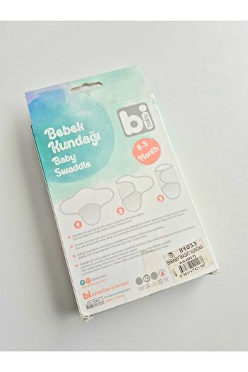 Bibaby İncibaby 100% Cotton Baby Boy Swaddle 0-3 Months