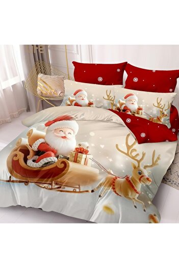 OEM Christmas Bed Linen Noel V106 6 Pieces (Fine)
