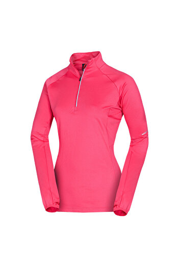 NORTHFINDER Women's active technical ski sweater JASLYN raspberry