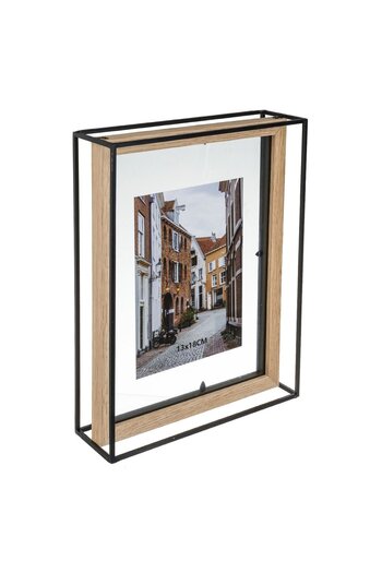 OEM Photo Frame with Metal Frame & Glass Frame 23x7x30cm