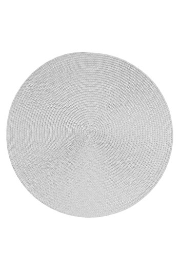 OEM Round PP Plate Holder Grey Off White Ø38cm