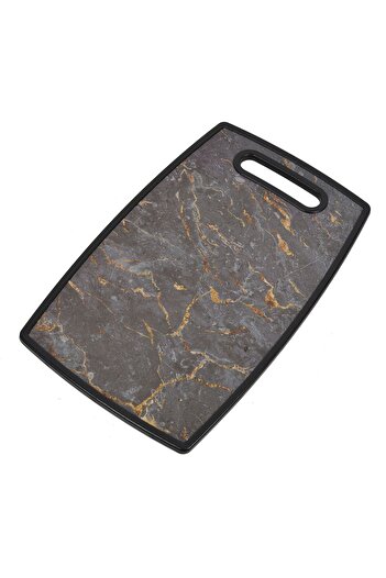 OEM Black Marble Plastic Chopping Board 37x23cm