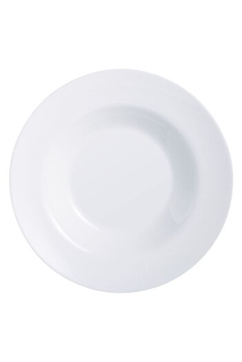 OEM White Opal Deep Plate for Pasta Ø28.5cm - Arcopal