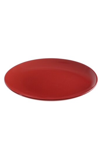 OEM Red Ceramic Plate Ø26.5cm