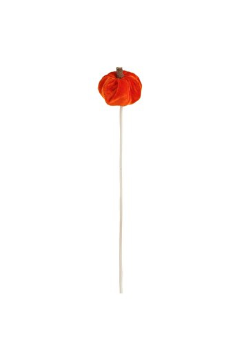 OEM Stick with Velvety Orange Pumpkin 60cm