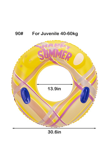 Choice For Juvenile 40-60kg ROOXIN Swim Ring Tube Inflatable Swimming Ring for Adult Teen Swimming Circle F