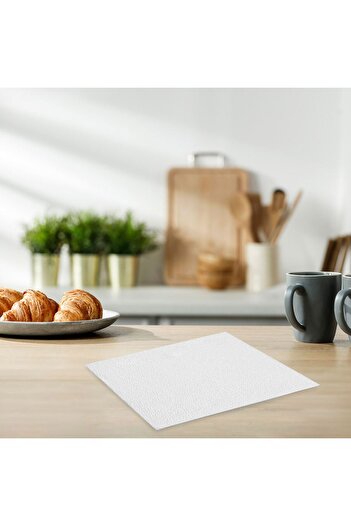 OEM White Table Napkins 1 Ply 33x33cm - 80pcs
