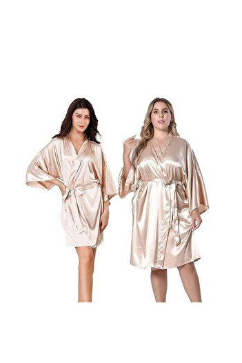 Generic Women's Lingerie Robe Spaghetti Strap Nightgown Satin Sleepwear Chemises Slips Nightdress