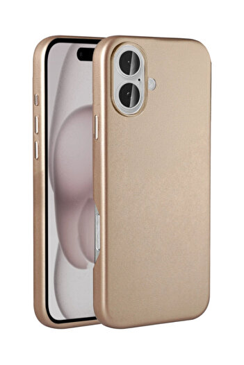 Fuchsia Apple iPhone 16 Hbc-242 Dividing Magsafe Cover - Desert Titanium