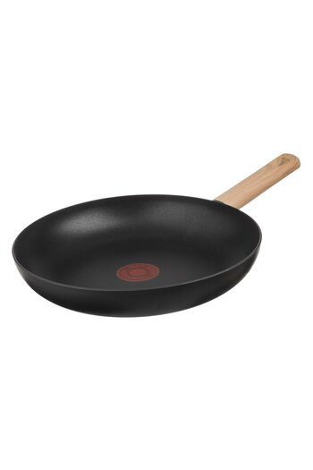 OEM "Ebony" Non-Stick Aluminum Frying Pan with Soft Handle & Temperature Indicator Ø24cm