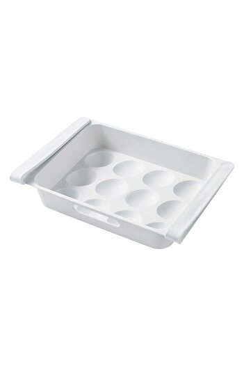 OEM White Plastic Egg Tray for 12 Eggs 26x18x5cm