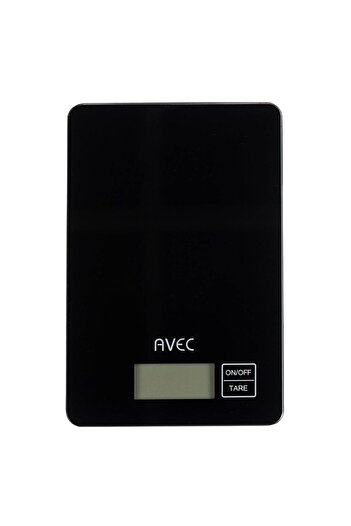 OEM Electronic Kitchen Scale LCD with Glass 8kg Black