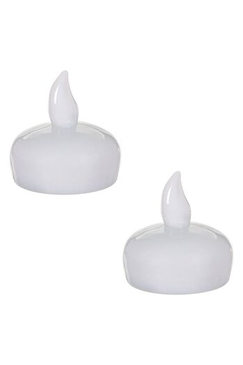 OEM LED Pill Candles with Battery Colorful Light - 2pcs