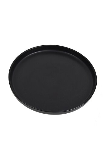OEM Black Fruit Plate "Nordic" Ceramic Ø19cm