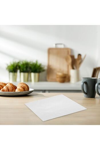 OEM Luxury 2-Ply White Table Napkins 40x40cm - 100pcs