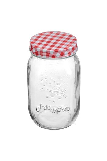 OEM Glass Jar with Metal Lid 1000ml