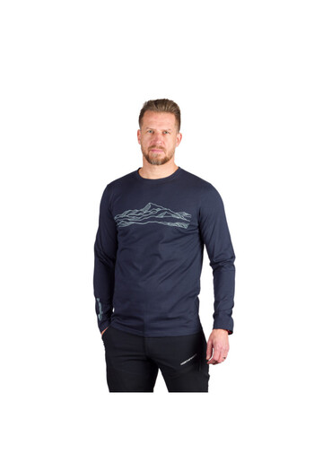 NORTHFINDER Men's cotton T-shirt Bodi bluenights