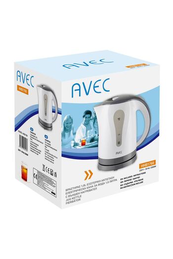 OEM Kettle White - Gray Avec 1.8L - 2000W