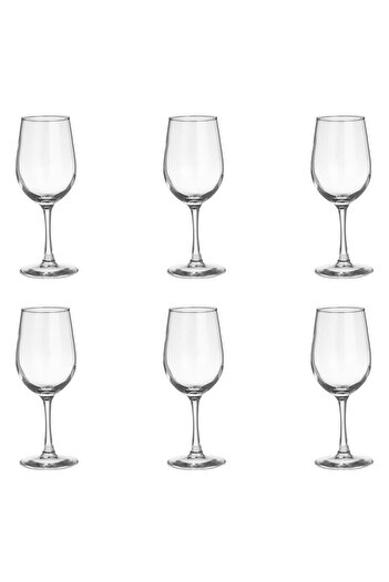 OEM Set of 6 Stemmed Wine Glasses 315ml
