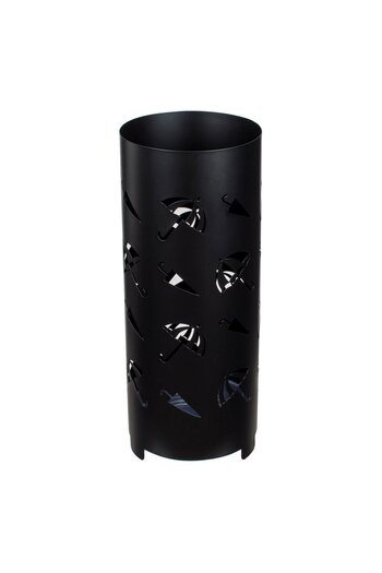 OEM Black Metal Umbrella Stand for Rain Umbrellas Ø19x49cm