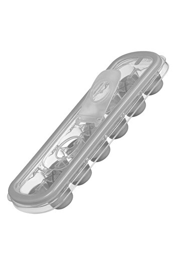OEM Grey Ice Box with Clear Plastic Lid with 12 Compartments