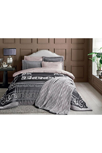 OEM Rosa Lila Complete Set, 10 pieces (100% Cotton)