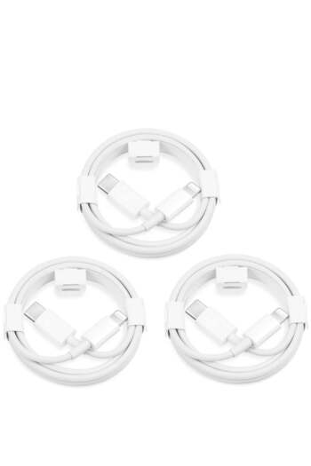 Generic Original Lightning to Type C fast charging cable, Apple specifications, 3 pieces, compatible