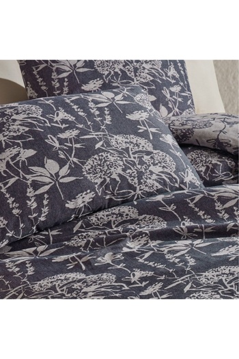 OEM Bella Navy Blue Bed Linen (100% Cotton)