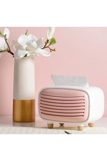 CC Radio-shaped plastic tissue boxes