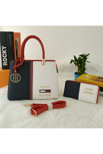 style iconic TOMMY Luxury 2-Piece Handbag & Wallet Set