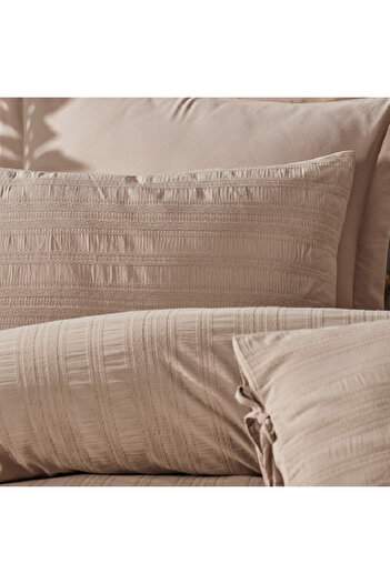 OEM Lucca Beige Bed Linen (100% Cotton)