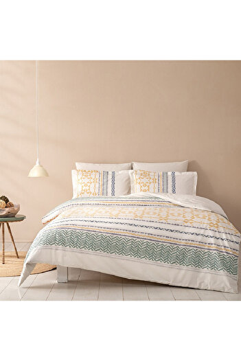 OEM River Sari Duvet Cover and 2 Pillowcases Set (100% Cotton)