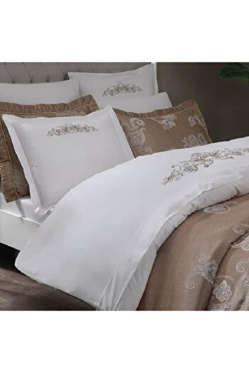OEM Complete Royal Brown Set, 9 pieces (100% Cotton)