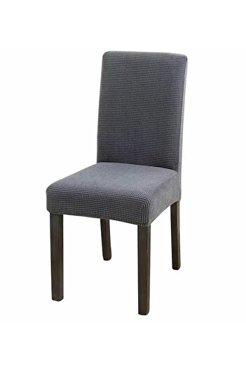 zola Universal chair cover, flexible, maximum dimensions 62x48x48 cm, dark grey