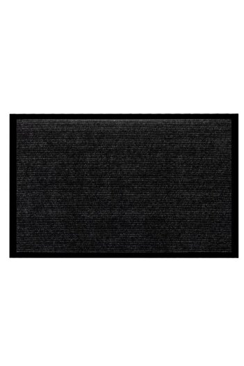 zola Rubberized outdoor entrance mat, anthracite grey, felt surface, 58.6 x 88.2 cm