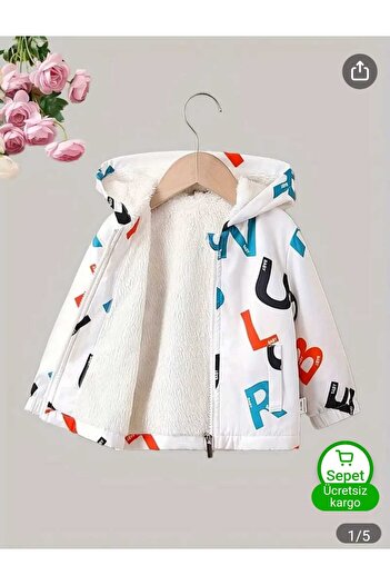 JUMANJİ KİDS New Season Waterproof Plush Inside Children's Coat