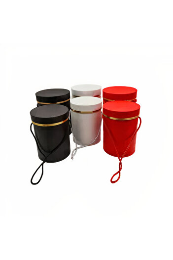 JML Gift Boxes 3/set Made of Cardboard, Cylindrical, 18x20 cm, color mix, Wholesale