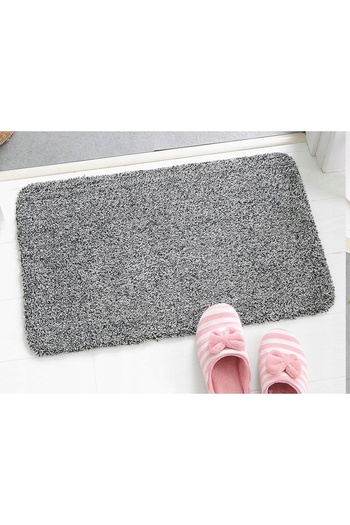 zola Magic carpet, Zola®, non-slip rubber bottom, grey, 70x46 cm