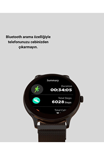 Kanonik Education Bluetooth Smart Watch G20 Mini – Step Counter, Calorie Counter, Heart Rate Monitoring