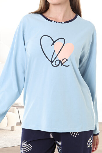 Bella Linda Cotton Long Sleeve Women's Pajama Set