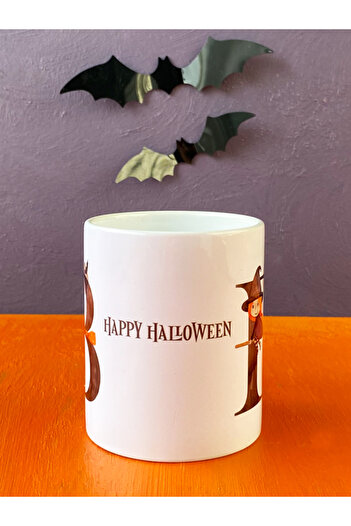 Hepsi Enteresan Halloween Cup with Letters, Halloween Cup