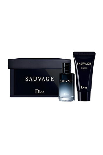 Christian Dior Sauvage Gift Set 2 Pieces Mini EDP 10ml, Shower Gel 20ml